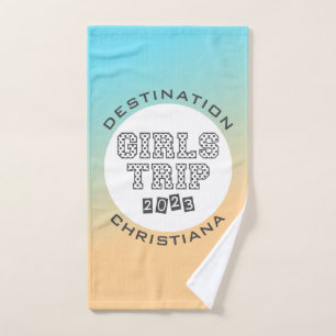 Voyage Filles 2023 Dégradé Tropical Personnalisé