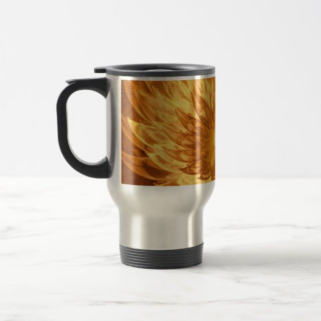 Voyage Fleurs d'Imaginaire de Mug Jaune (Gauche)