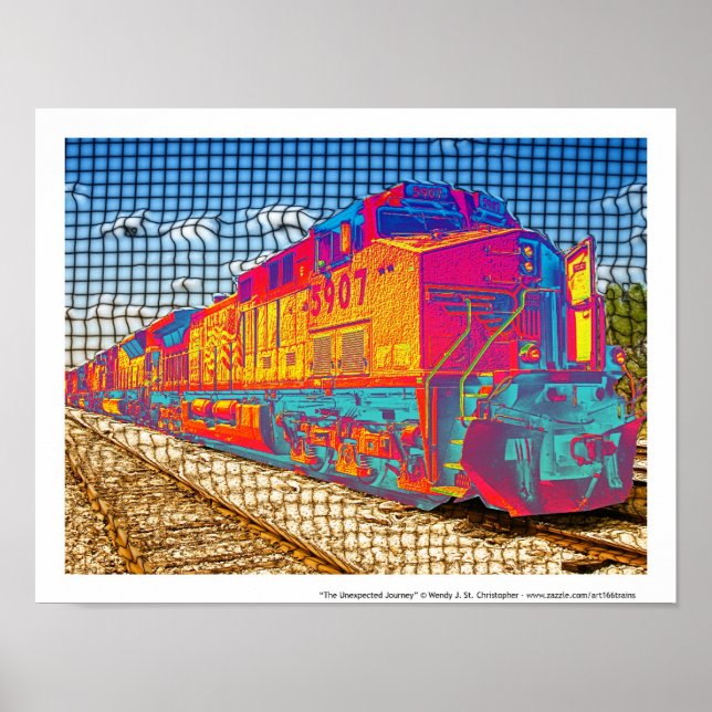 Voyage inattendu, impression ou affiche (Devant)