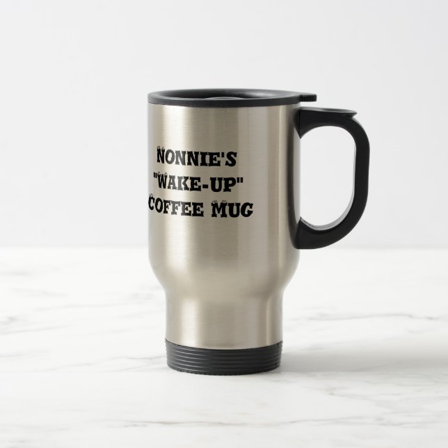 Voyage La Mug de café "Wake up" de Nonnie (Droit)