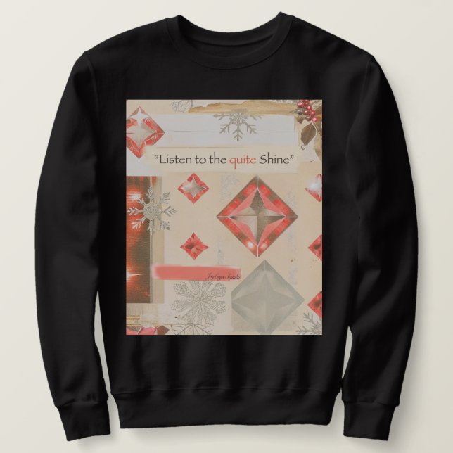Voyage & Lumière Chaude – Sweat à capuche (Design devant)