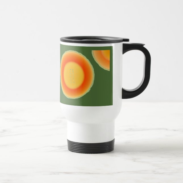 Voyage Melon de Mug Boomer Humoristique - jaune melon (Droite)