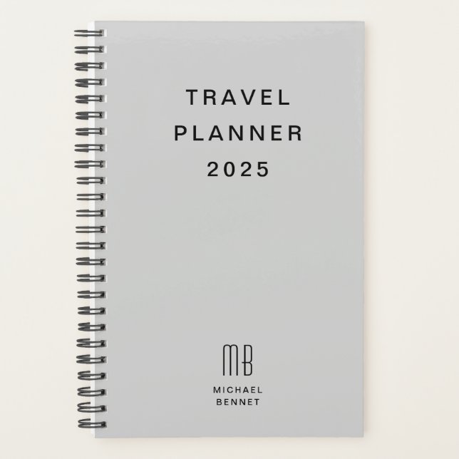 Voyage moderne Monogramme Grey (Devant)