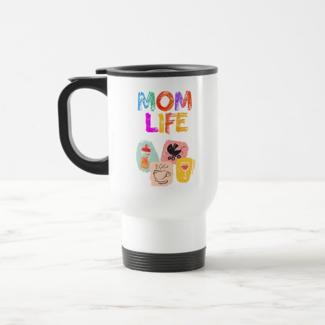 Voyage MOM LIFE Travel Mug - Joie de la maternité (Gauche)