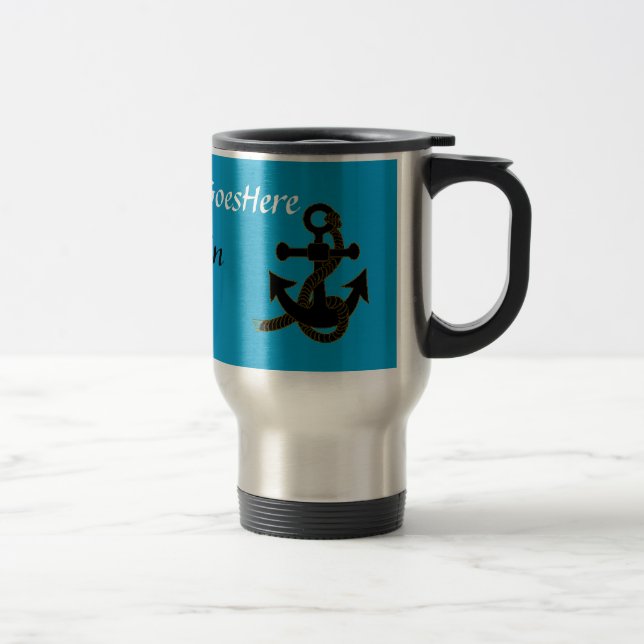 Voyage Mug - Capitaine de navire (v.2) (Droit)