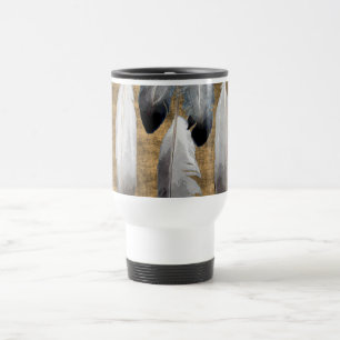Voyage Mug concepteur de plumes de paix amérindiennes