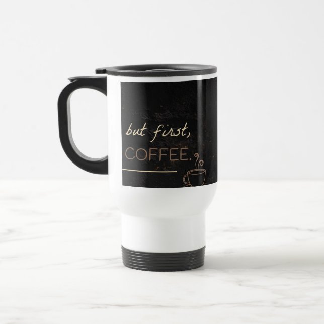 Voyage Mug de café Bonheur du matin (Gauche)