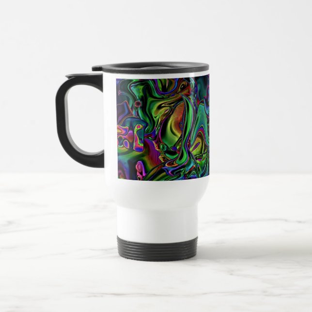 Voyage Mug de café de fonte de cerveau (Gauche)