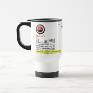 Voyage Mug de prescription Rx de Daddio