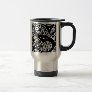 Voyage Mug de voiture Letter 'S'
