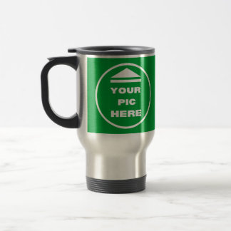 Voyage Mug de voyage/commuter - Ajouter une image - Acier