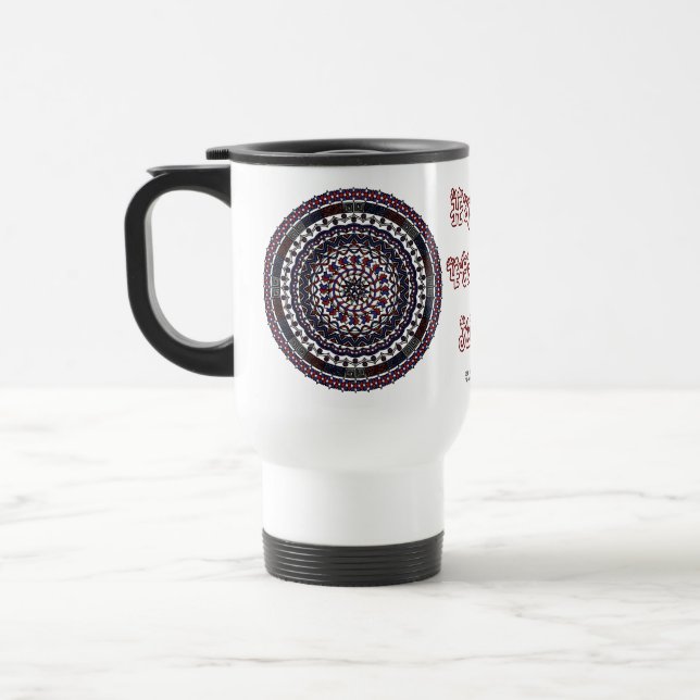 Voyage Mug du Jour de l'Indépendance connecté (Gauche)