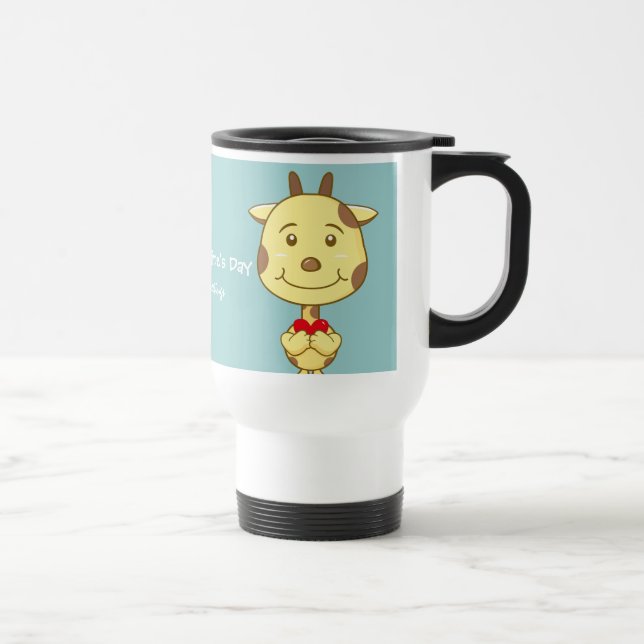 Voyage Mug Girafe de la Saint-Valentin (Droite)