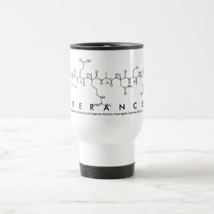 Voyage Mug nom du peptide de la Terre