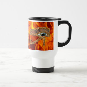 Voyage Oeil de Horus Mug de l'art égyptien antique