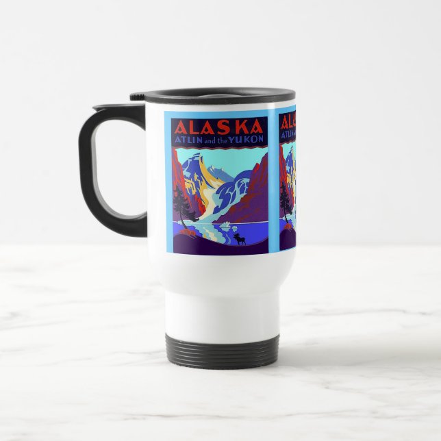 VOYAGE PAR LA ROUTE CAMPANT DANS LA TASSE DE (Gauche)