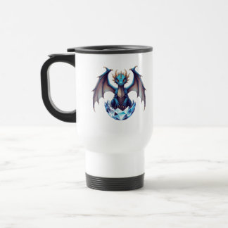Voyage Petit dragon Mug sortant d'un œuf de cristal