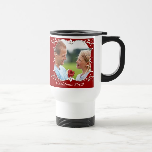 Voyage Photo de Noël Mug (Droite)