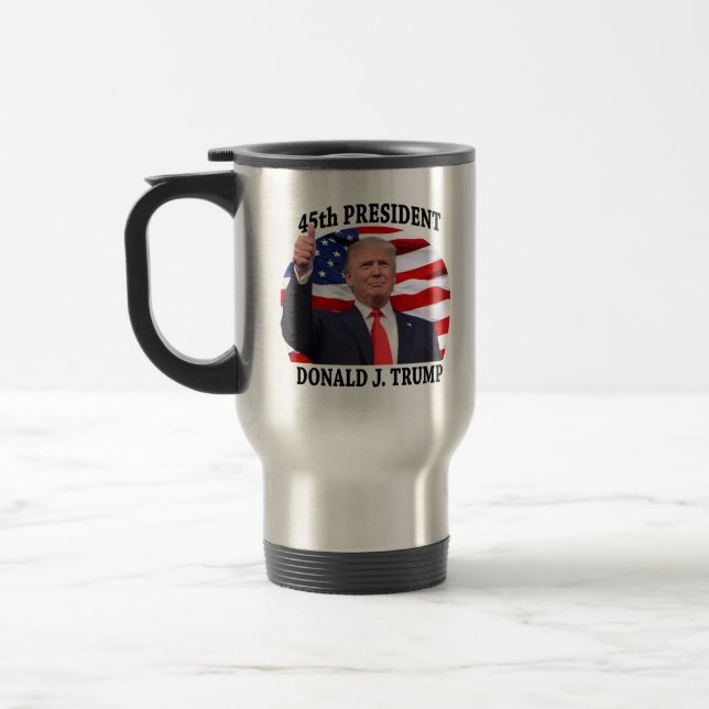 Voyage PRÉSIDENT TRAVEL MUG de DONALD TRUMP (Gauche)