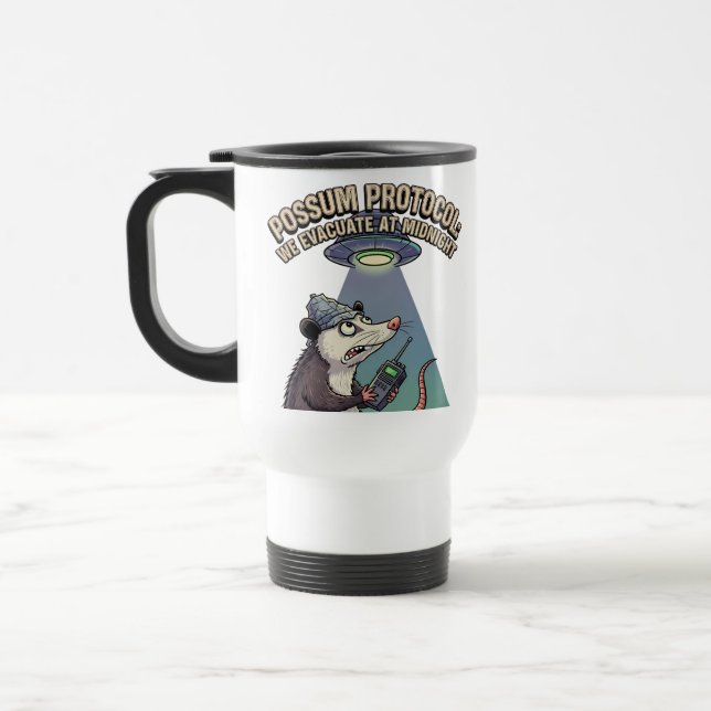Voyage Protocole De Possum : Nous Évacuons La Mug De Nuit (Gauche)