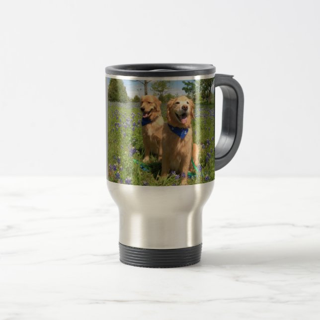 Voyage Restitutions en or de Bluebonnet Mug (Devant droit)