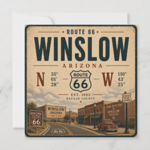 Voyage Rétro Américain à Winslow