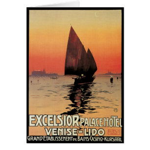 Voyage Rétro, Bateaux à l'Excelsior Palace Venise