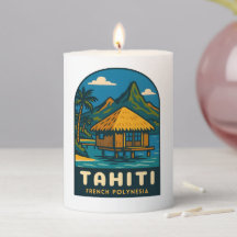Voyage Rétro Vintage Tahiti Polynésie française Pl