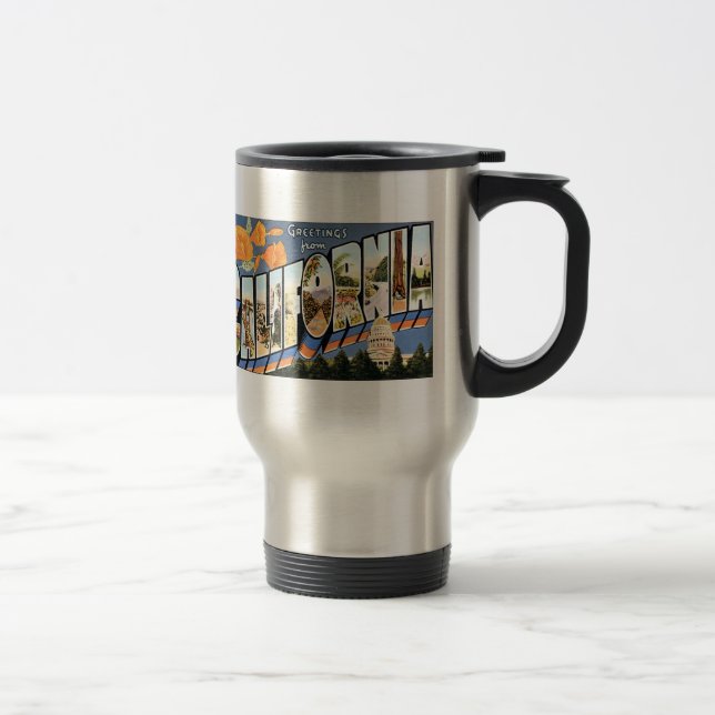 Voyage Salutations de Californie - Mug (Droit)