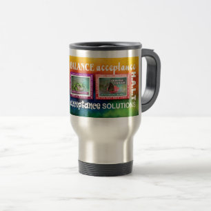 Voyage slogans de rétablissement en 12 étapes mug à café