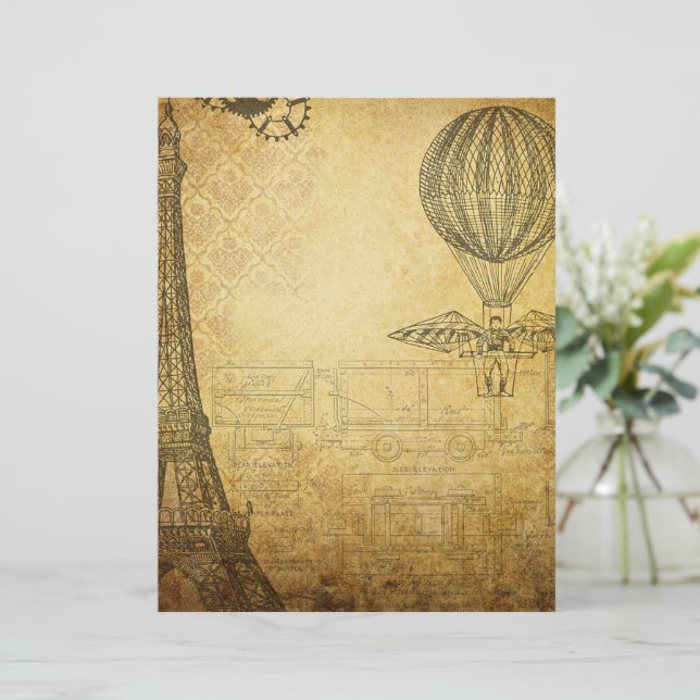 Voyage steampunk vintage (Debout devant)
