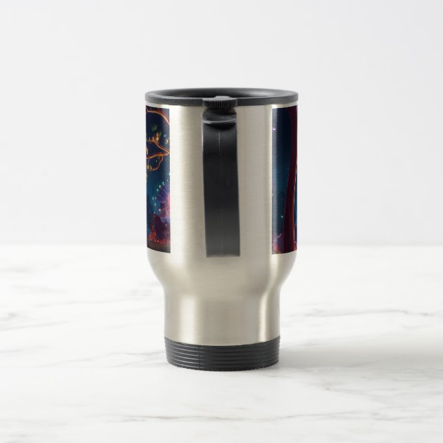 Voyage TravelMate 15 oz de Mug isolée (Poignée)