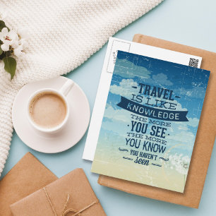 Voyage Vacances Bonne Carte Postale Voyage