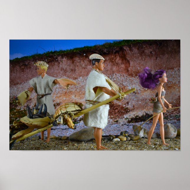 Voyage vers les terrains de chasse.  affiche (Devant)