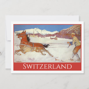 Voyage Vintage, Hiver en Engadin Suisse