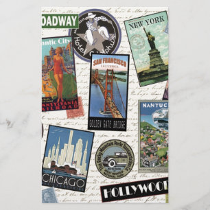 voyage vintage moderne USA