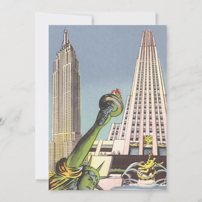 Voyage Vintage, Monuments Célèbres de la Ville de  (Devant)