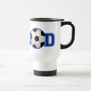 Voyage Voyageur père de football /Commute Ringer Mug