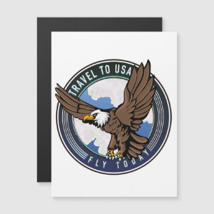 Voyager aux États-Unis Logo Fly today