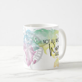 Voyager Aventure errer Pas Perdu Café Mug