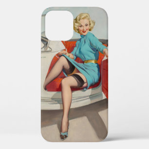 "Voyager dans le style" iPhone 12 Coque