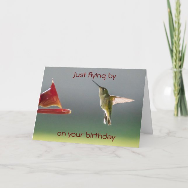 VOYAGER POUR DIRE HEUREUX **21ème** Carte d'annive (Devant)