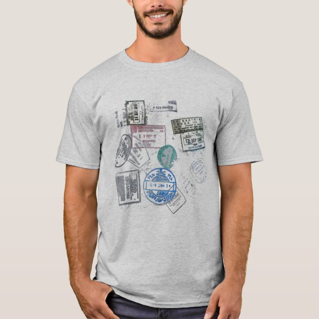 voyageur de hanche de conception de T-shirt de (Devant)