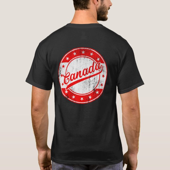 Voyageur mondial - T-shirt Canada (Dos)