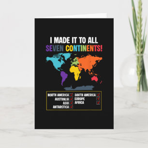 Voyageur Sept Continents Club Carte Mondiale Va