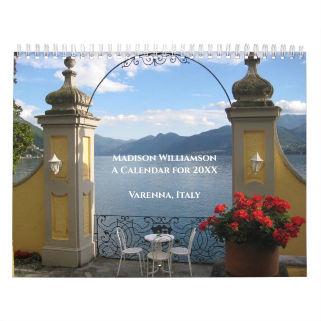 Voyagez chaque mois ou CYO Photo murale Calendrier (Protection)