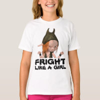 VOYAGEZ COMME UNE FILLE, T-shirts Drôle Elfe Girls