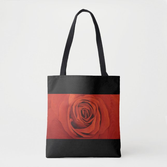 "Voyant" le sac fourre-tout rouge (Devant)