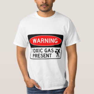 Voyant très amusant Gaz Toxique Présent T-shirt