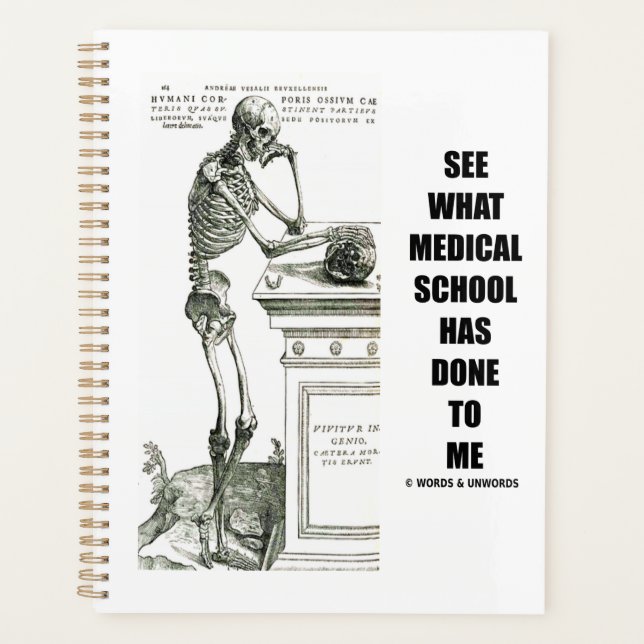 Voyez Ce Que L'École Médicale M'A Fait Vesalius (Devant)